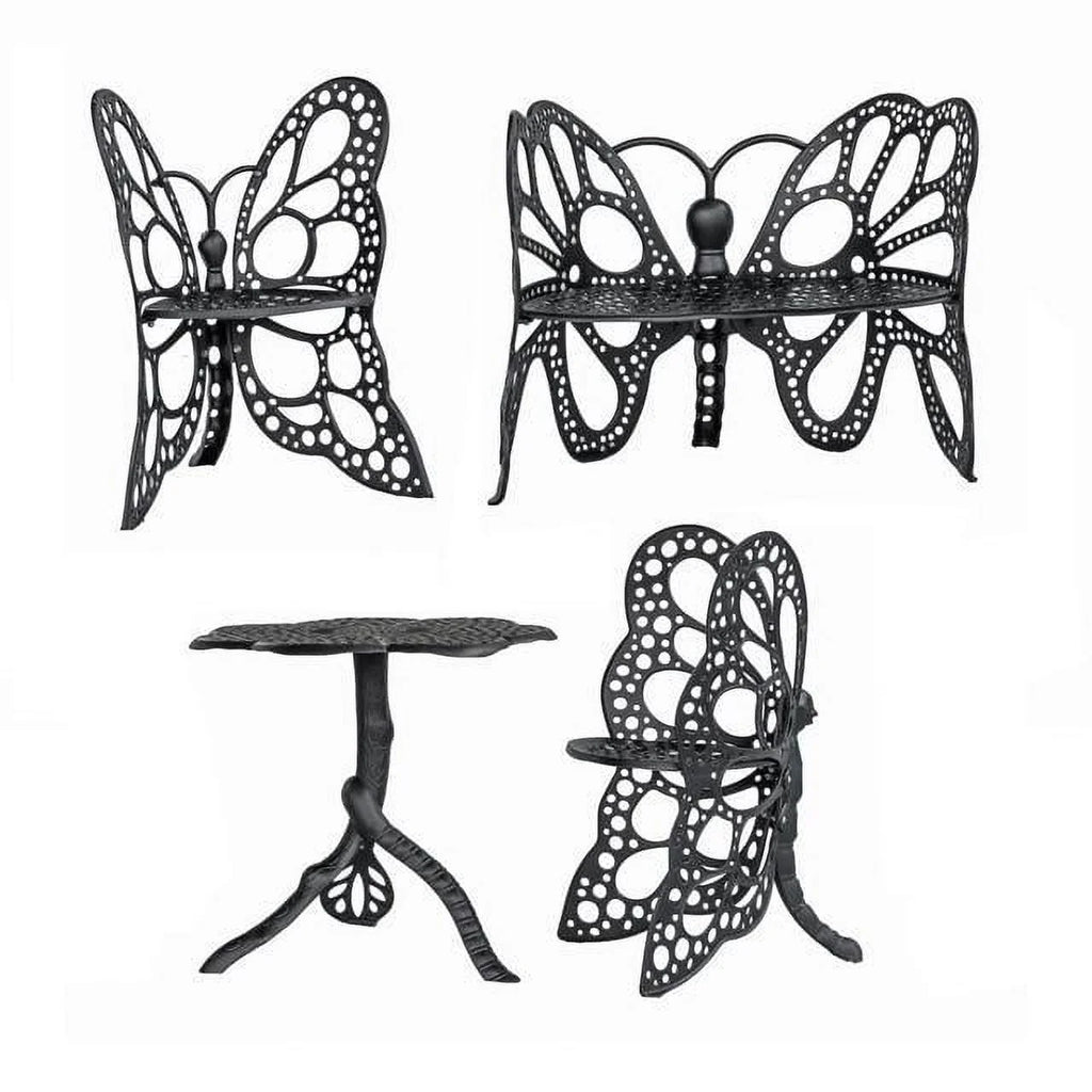 FlowerHouse  Butterfly Deluxe Garden Set - Black