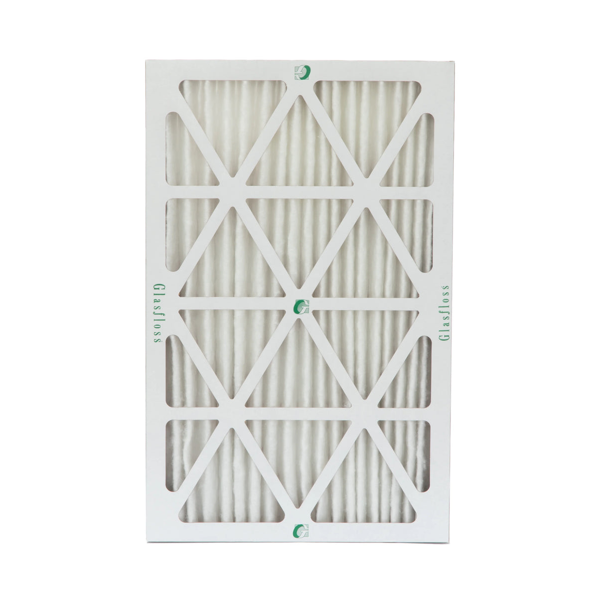 Actual Size: 17-1/2 x 23-1/2 x 1-3/4. 12 Pack of 18x24x2 MERV 10 Pleated 2" Inch Air Filters by Glasfloss