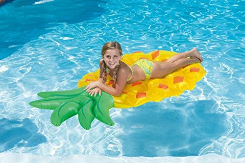 Summer Palms Pineapple Lounge Pool Float, 94 x 48.5 Inch (Pack of 1)